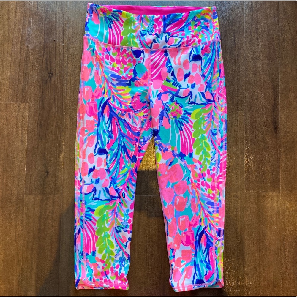 Lilly Pulitzer Luxletic leggings Gumbo Limbo